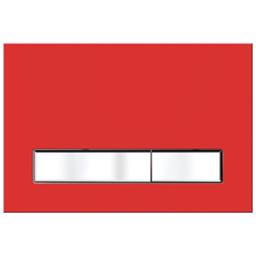 Czerwona płytka przycisków do WC M08