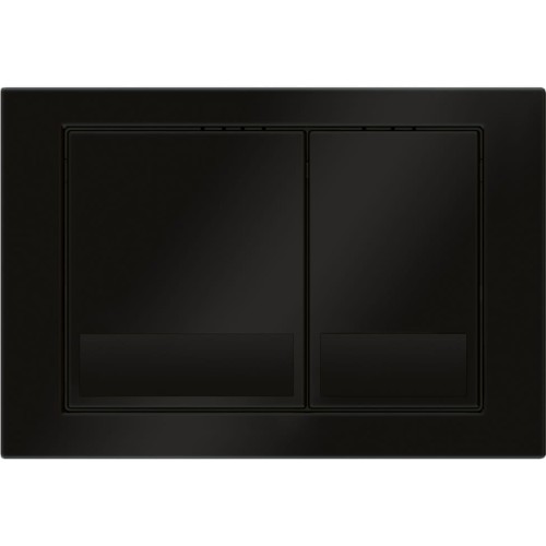 Płytka przycisków do WC M06 - czarna matowa