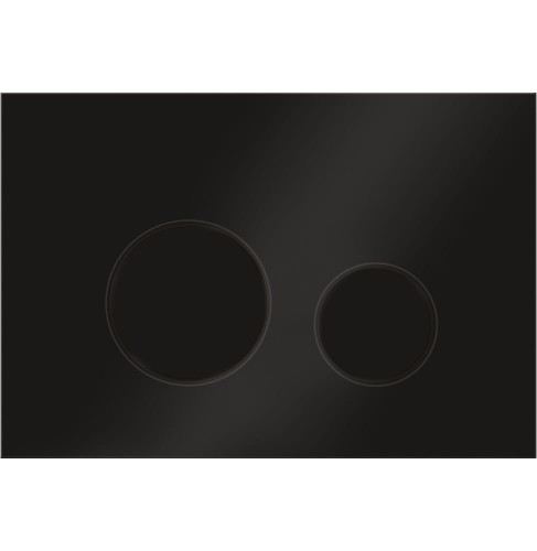 Płytka przycisków do WC M11 - czarna matowa