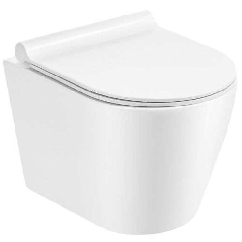 Bezkołnierzowa miska WC Teja - widok ogólny